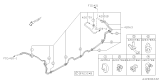 Diagram for Subaru XV Crosstrek Fuel Line Clamps - 42037FJ020