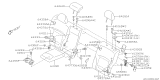 Diagram for 2015 Subaru Legacy Cup Holder - 64248AJ00AWM