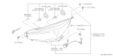 Diagram for 2019 Subaru Legacy Headlight - 84001AL11A