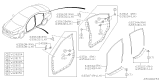 Diagram for Subaru Window Run - 63527AL03A