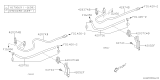 Diagram for Subaru Outback Fuel Line Clamps - 42037AL03A