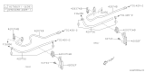 Diagram for 2019 Subaru Legacy Fuel Line Clamps - 42037AL03A