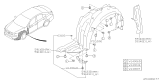 Diagram for 2015 Subaru Outback Wheelhouse - 59110AL03B