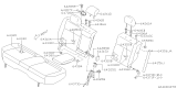 Diagram for 2008 Subaru Forester Seat Cushion - 64320SA040