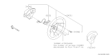 Diagram for 2008 Subaru Forester Steering Wheel - 34311SA130JC