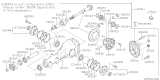 Diagram for 2005 Subaru Outback Differential - 27011AA730