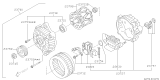 Diagram for 2000 Subaru Outback Alternator Case Kit - 23727AA250