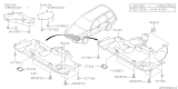 Diagram for 2004 Subaru Forester Underbody Splash Shield - 56410SA000