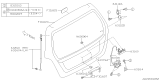 Diagram for Subaru Door Handle - 63160SA000