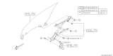 Diagram for 2005 Subaru Forester Window Regulator - 61222SA010