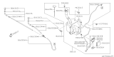 Diagram for 2007 Subaru Forester Windshield Washer Nozzle - 86636SA080