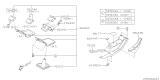 Diagram for 2006 Subaru Impreza STI Ashtray - 66160SA001