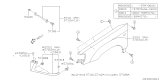 Diagram for 2003 Subaru Forester Fender - 57110SA0209P