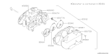 Diagram for 2004 Subaru Forester Instrument Cluster - 85012SA551