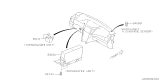 Diagram for 2011 Subaru Legacy Body Control Module - 88281AJ52A