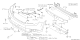 Diagram for 2011 Subaru Legacy Bumper - 57704AJ09A