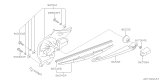 Diagram for 2013 Subaru Legacy Wiper Motor - 86510AJ091