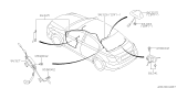 Diagram for 2010 Subaru Legacy Antenna Cable - 86325AJ71A