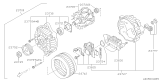 Diagram for 2012 Subaru Legacy Alternator - 23700AA63B