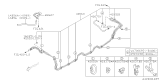 Diagram for 2015 Subaru Outback Fuel Line Clamps - 42037AJ110