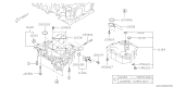 Diagram for Subaru Legacy Oil Pan - 11109AA180