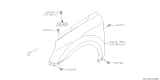 Diagram for Subaru Fender - 57120AJ06A9P