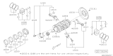 Diagram for Subaru BRZ Crankshaft Thrust Washer Set - 12213AA660