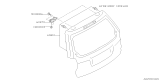 Diagram for 2016 Subaru Forester Liftgate Hinge - 60879FJ000