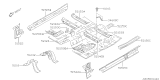 Diagram for Subaru Forester Rear Crossmember - 52140SG0409P