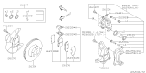 Diagram for Subaru Brake Pad Set - 26296FJ030