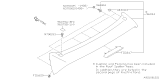 Diagram for Subaru Forester Spoiler - 96031SG002W6