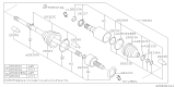 Diagram for Subaru Forester Axle Shaft - 28321SG010