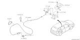 Diagram for Subaru Fuel Door Release Cable - 57330SG010