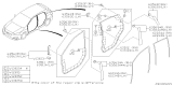 Diagram for Subaru Window Run - 63527FL00A