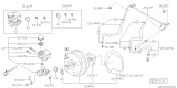 Diagram for Subaru Impreza Brake Booster Vacuum Hose - 26140FL050
