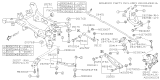 Diagram for Subaru Trailing Arm - 20250FL00A