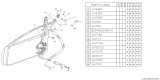 Diagram for 1994 Subaru Justy Seat Belt - 764593080