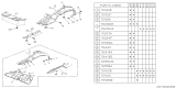 Diagram for Subaru Justy Wheelhouse - 759112310