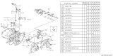 Diagram for 1990 Subaru Justy Shift Fork - 32890KA040