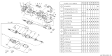 Diagram for 1989 Subaru Justy Wheel Seal - 723034030