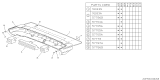 Diagram for 1989 Subaru Justy Bumper - 757724670