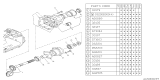 Diagram for 1993 Subaru Justy Transfer Case Cover - 32135KA000