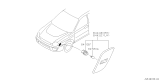 Diagram for 2003 Subaru Impreza WRX Side Marker Light - 84411FE020