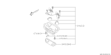 Diagram for 2005 Subaru Impreza Dome Light - 84621AE011NE