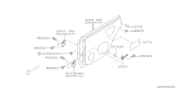 Diagram for 2002 Subaru Impreza WRX Door Hinge - 61520FA000