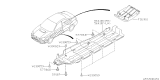 Diagram for 2007 Subaru Impreza STI Underbody Splash Shield - 56411FE010