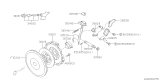 Diagram for 1993 Subaru Legacy Release Bearing - 30502AA051
