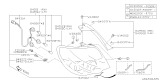 Diagram for Subaru Impreza STI Light Socket - 84931FE380