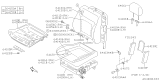 Diagram for 2002 Subaru Impreza WRX Seat Cushion - 64120FE020