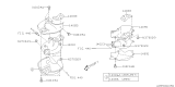 Diagram for 2006 Subaru Baja Exhaust Manifold - 14010AA111